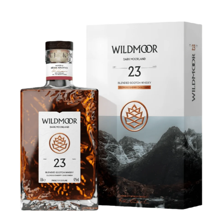 William Grant & Sons Wildmoor Dark Moorland Blended Scotch 23 YO 42% ABV 700ml
