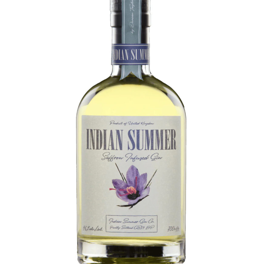 Duncan Taylor Indian Summer Saffron Infused Gin 46% 700ml