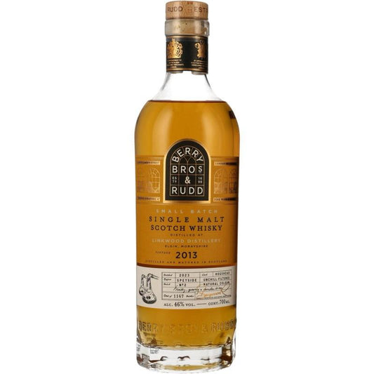 Berry Bros & Rudd Linkwood Small Batch Speyside 10YO 46% 700ml