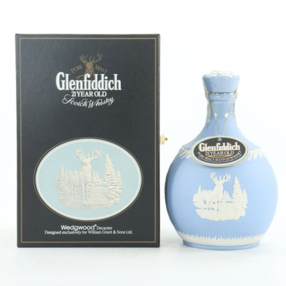 Glenfiddich Wedgwood 21 YO Ceramic Decanter