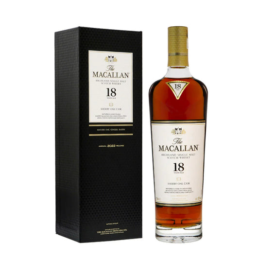 Macallan 18 Year Old Sherry Oak 2022
