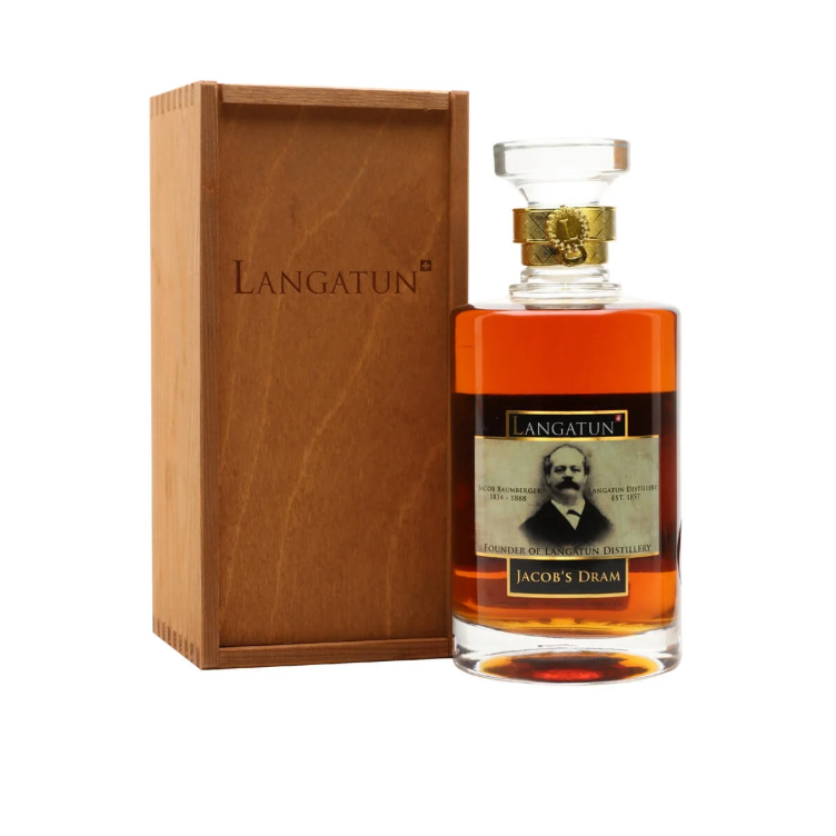 Langatun Jacob's Dram, Pinot Cask, Limited Edition, Swiss Single Malt, Swiss, 50cl, 49.12%