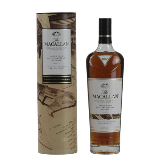 Macallan James Bond 60th Anniversary Release, Decade IV 43.7% 700ml