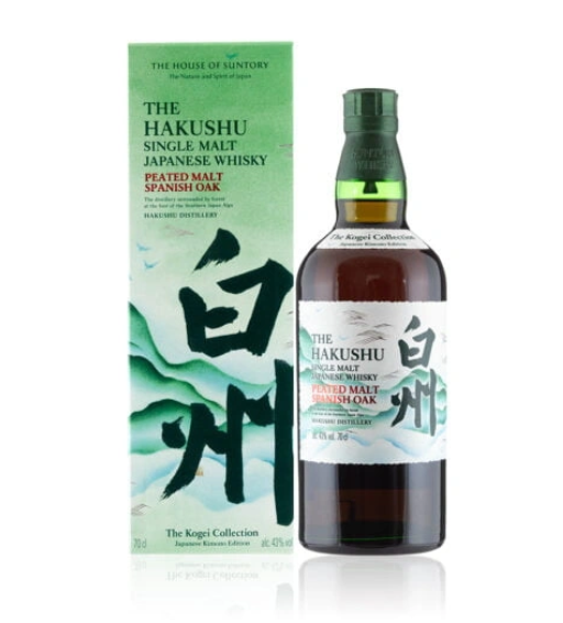 Suntory Hakushu The Kogei Collection Kimono Edition Peated Malt Spanish Oak 43% 700ml