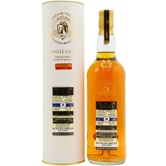 Duncan Taylor Single Cask Bunnahabhain Peated 2014 – 8 Years Old | 700ml | 54.1% ABV
