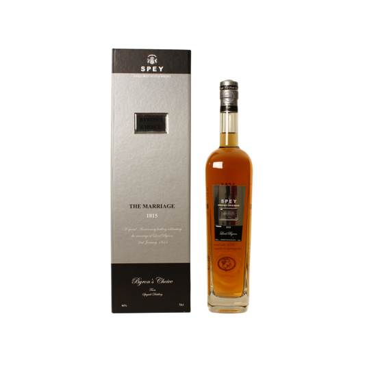 Speyside Distillers Spey, Byron's Choice, The Marriage 1815 Lord Byron